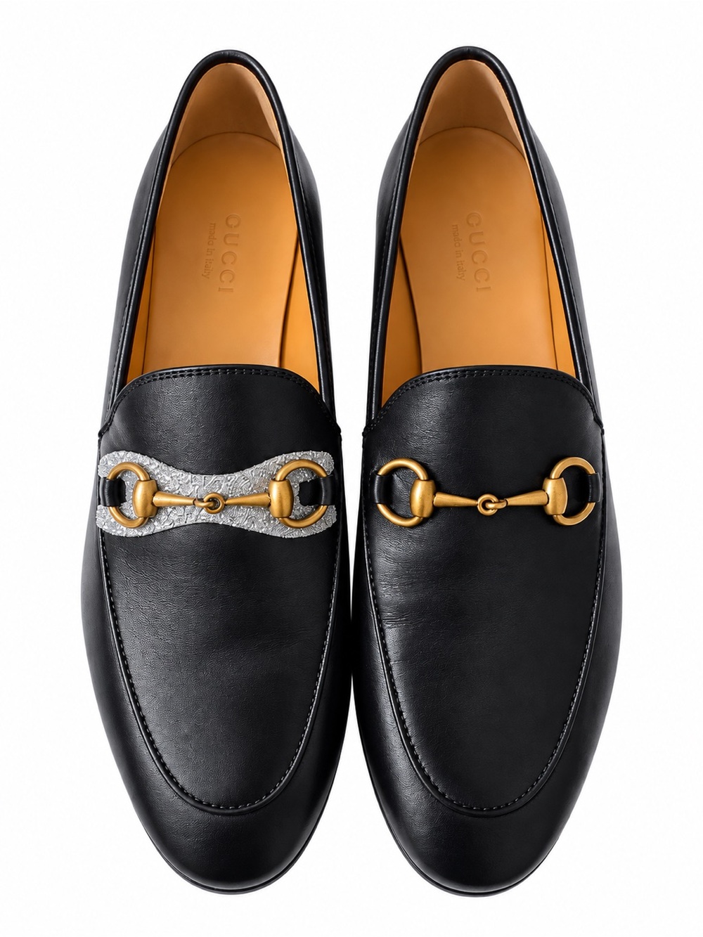 Gucci Women Black Princeton Loafers